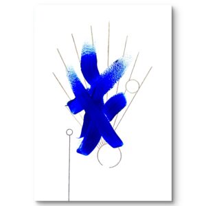 Le funambule bleu